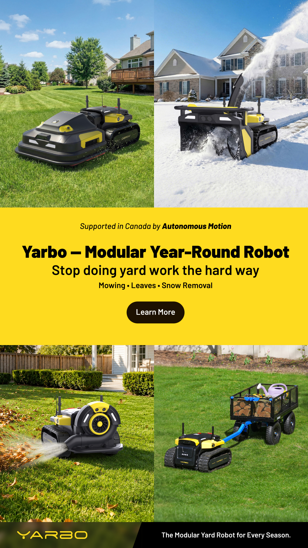 Yarbo Facebook ad