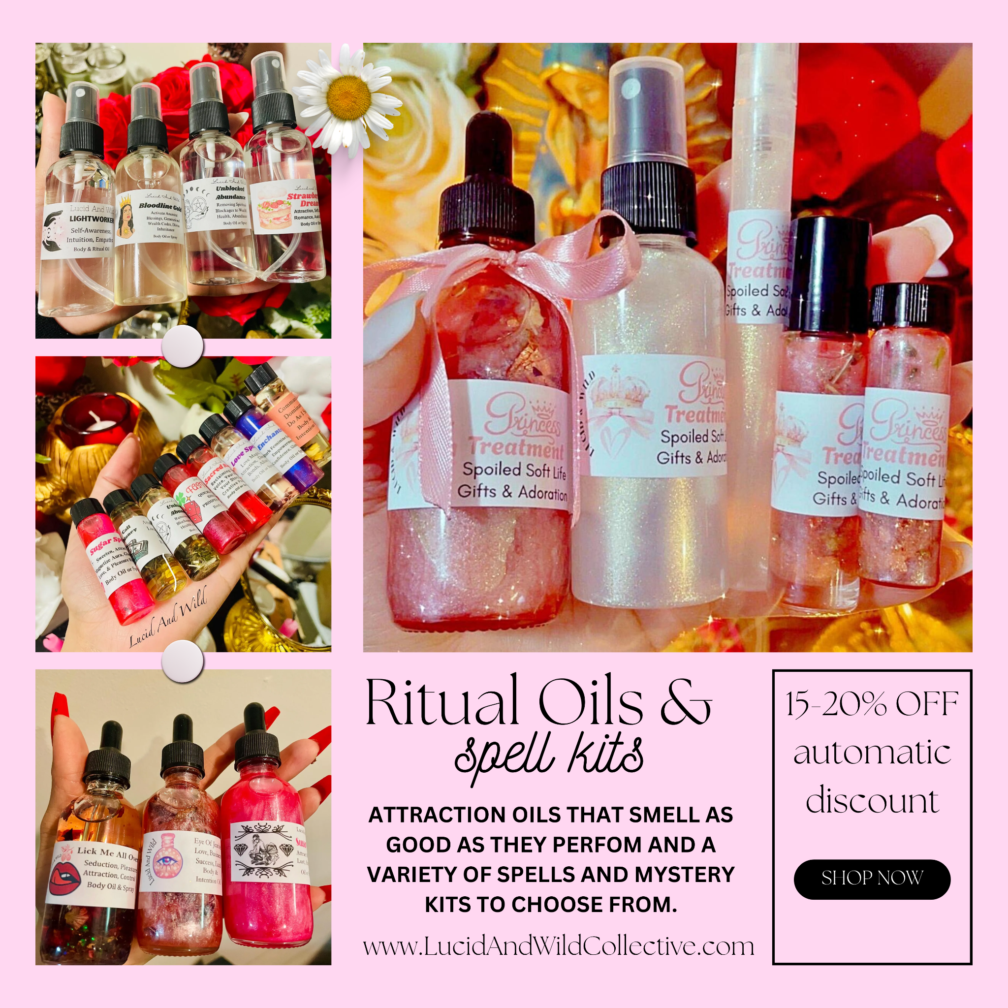 Lucid And Wild - Metaphysical Shop Facebook ad: Lucid And Wild Collective does things differently.