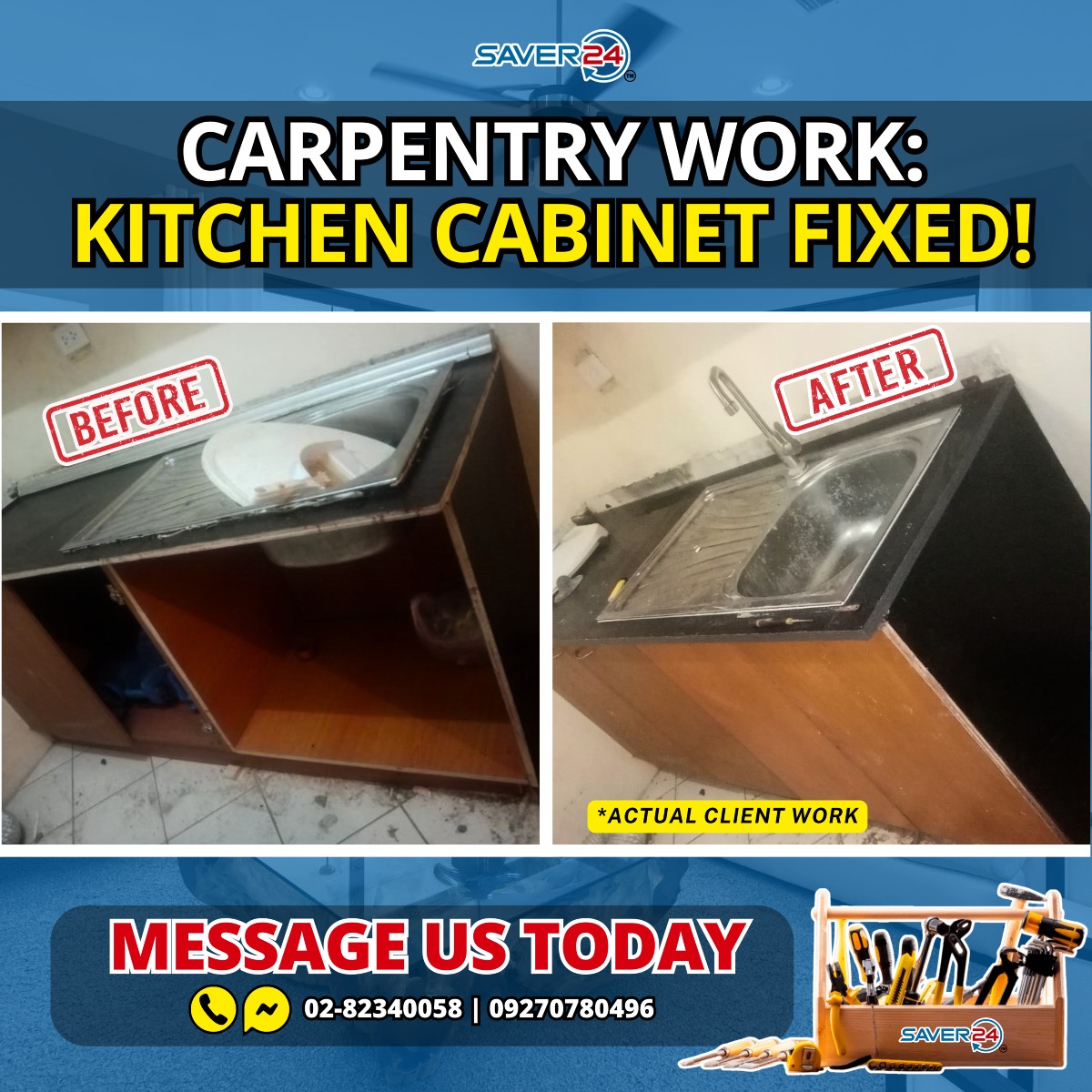 Saver24 Facebook ad