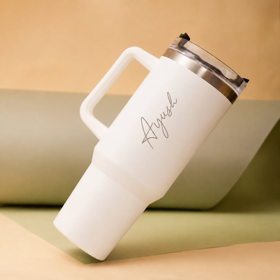 WrapCart Facebook ad: Your drinkware, but make it YOU