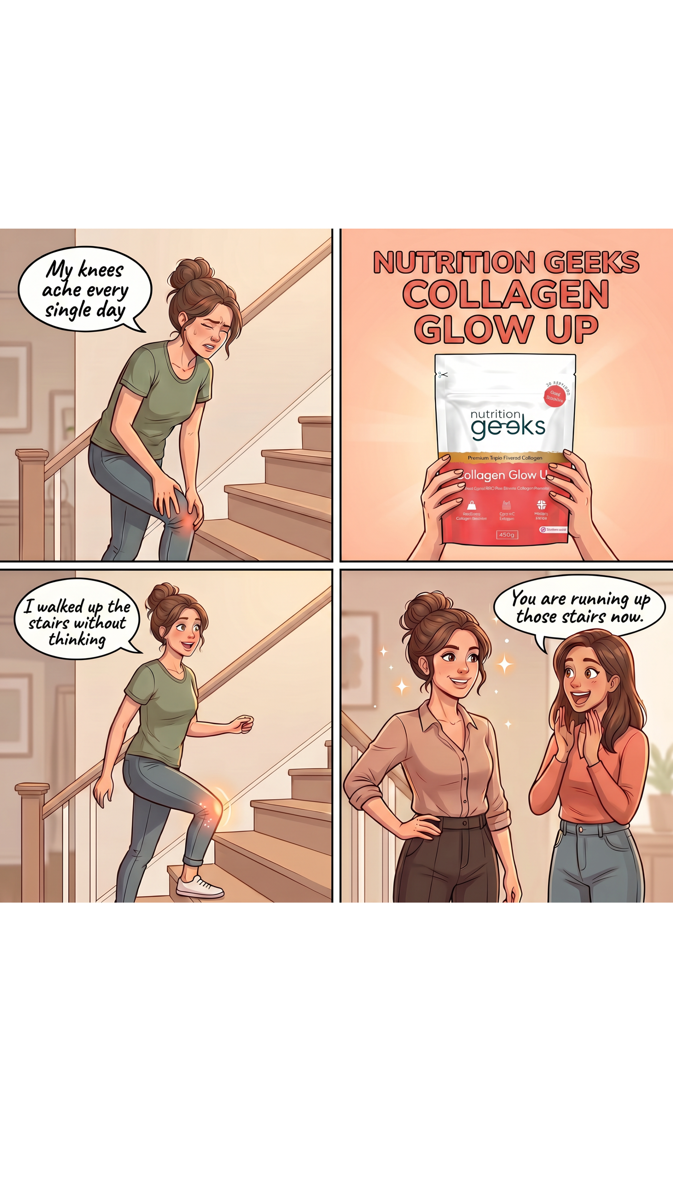 Radiant Over 40 Facebook ad