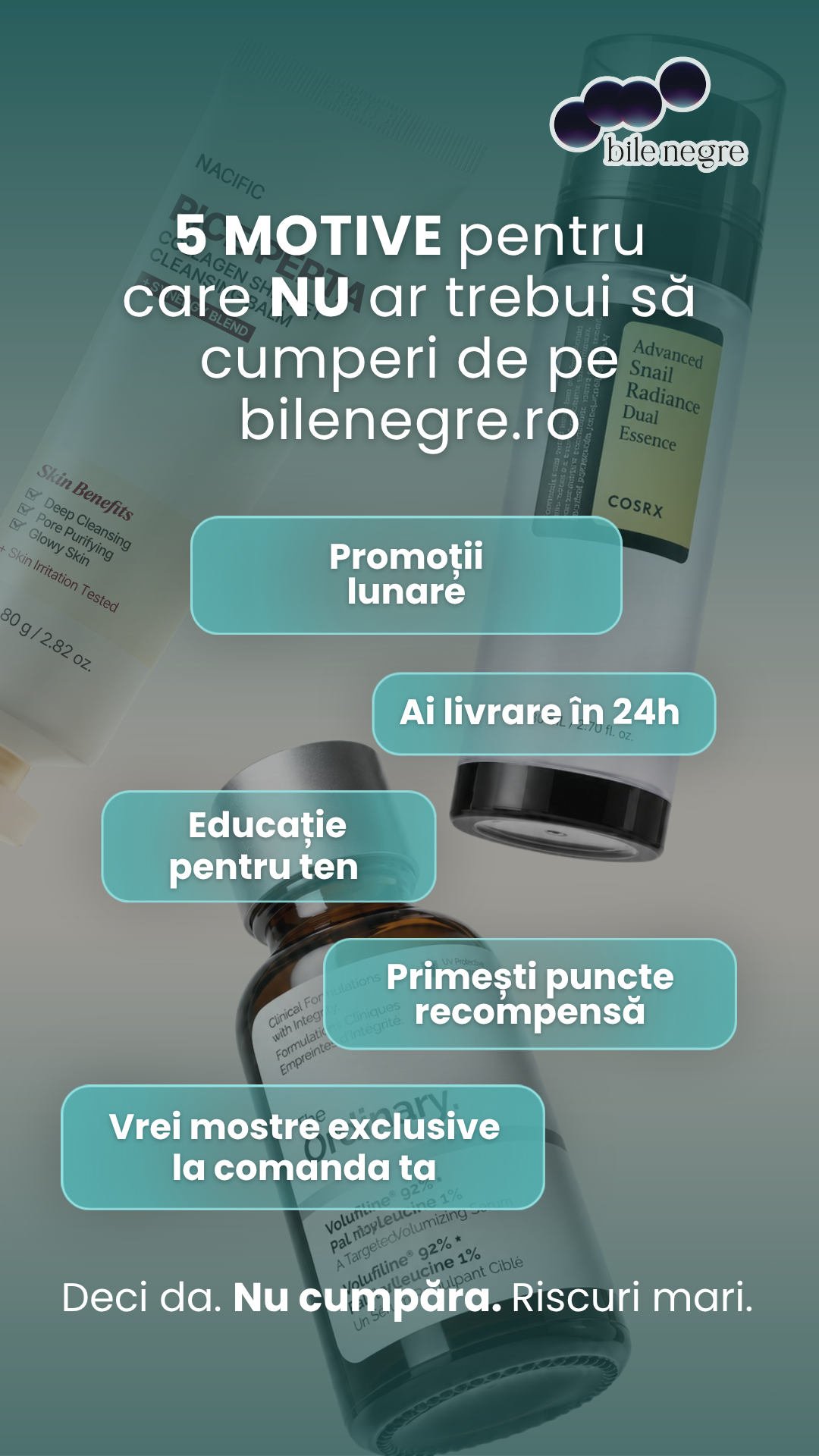 Bilenegre.ro Facebook ad