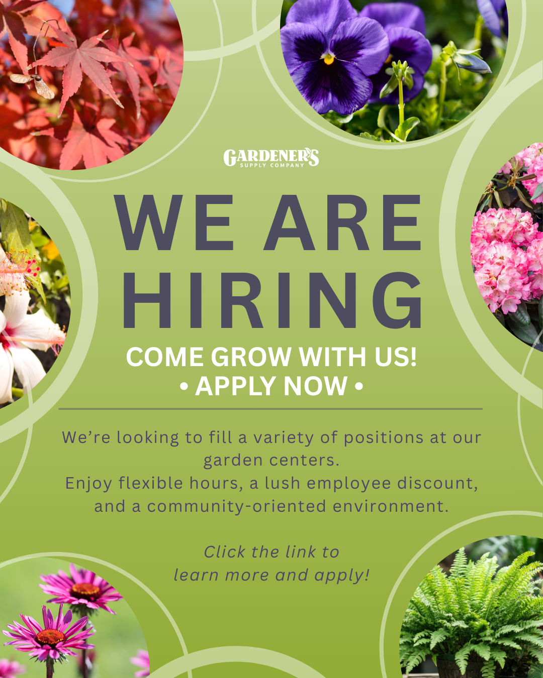 Gardener's Supply Garden Centers Facebook ad