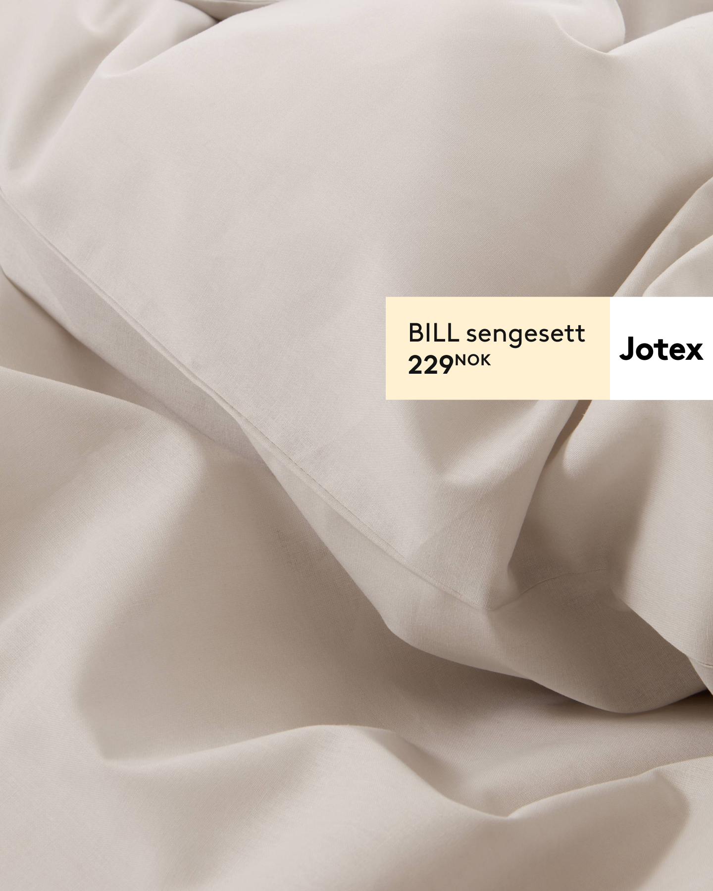 Jotex Facebook ad