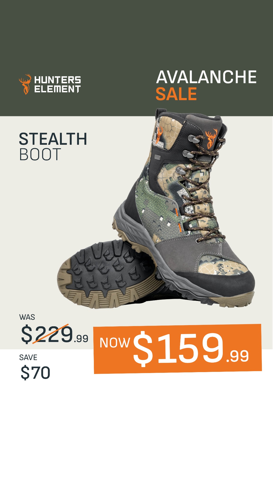 Hunters Element Facebook ad