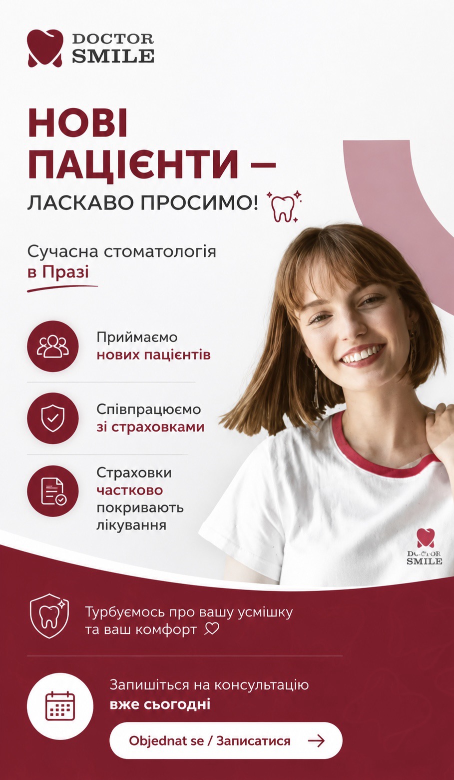 Dr. Smile Žížkov Facebook ad