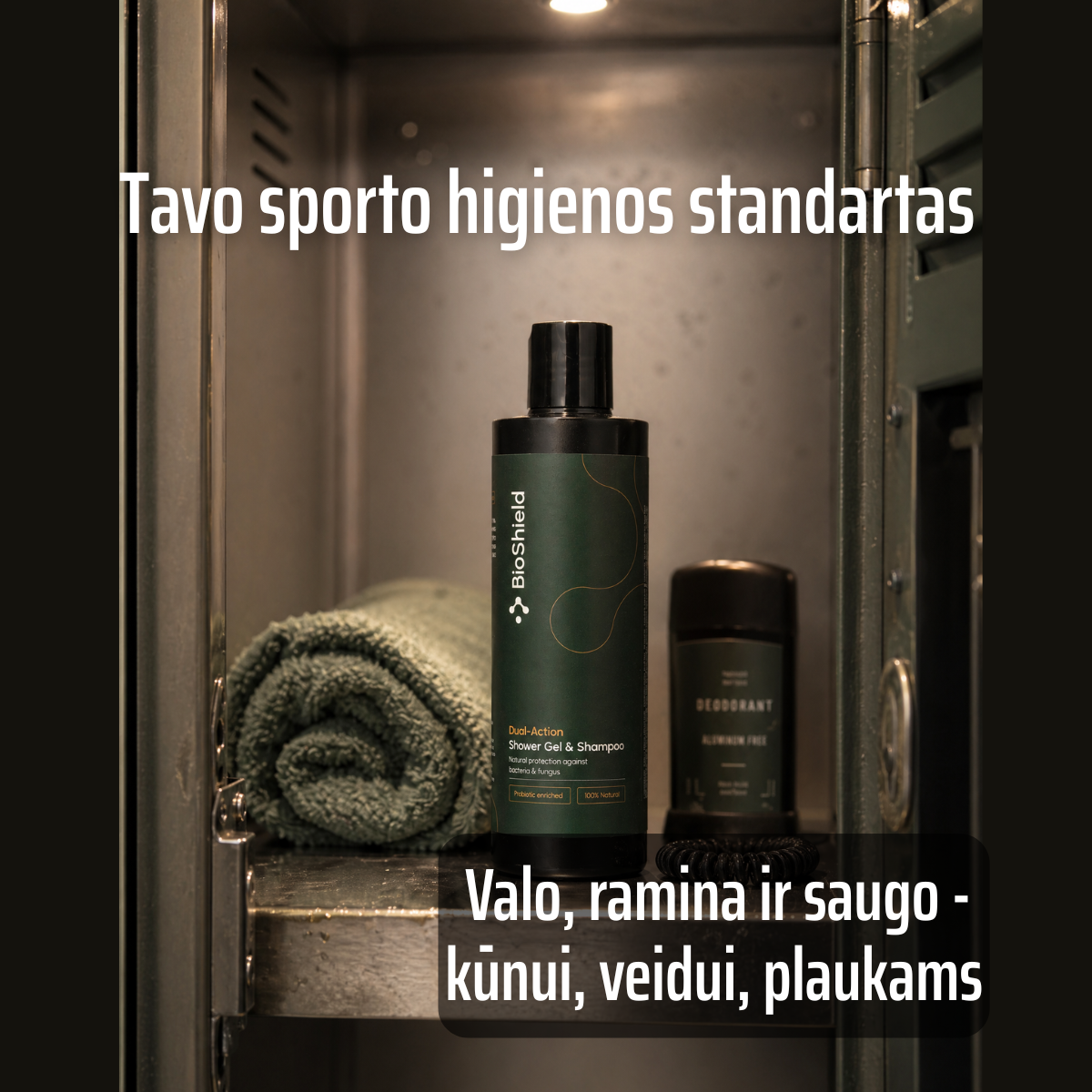 BioShield Facebook ad: Vienas produktas, viso kūno apsauga