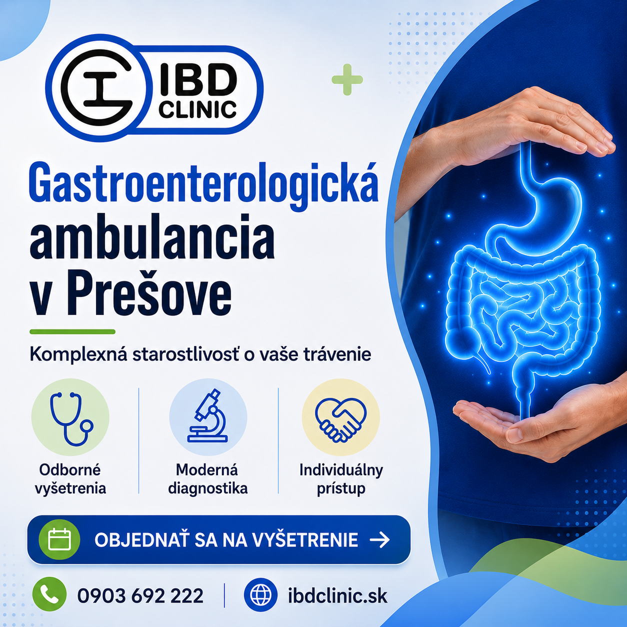 IBD Clinic SK Facebook ad: IBD Clinic | Gastroenterológia Prešov