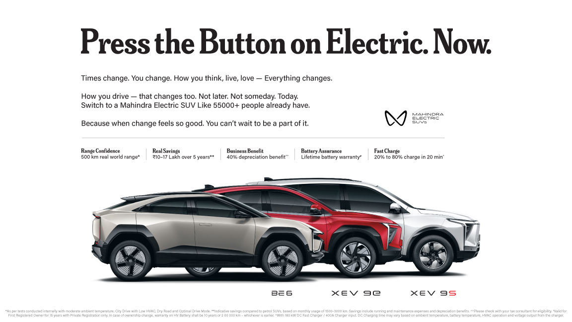 Mahindra Electric SUVs Facebook ad from Jun 18, 2026