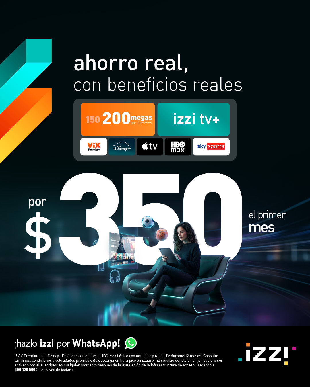 izzi telecom Facebook ad