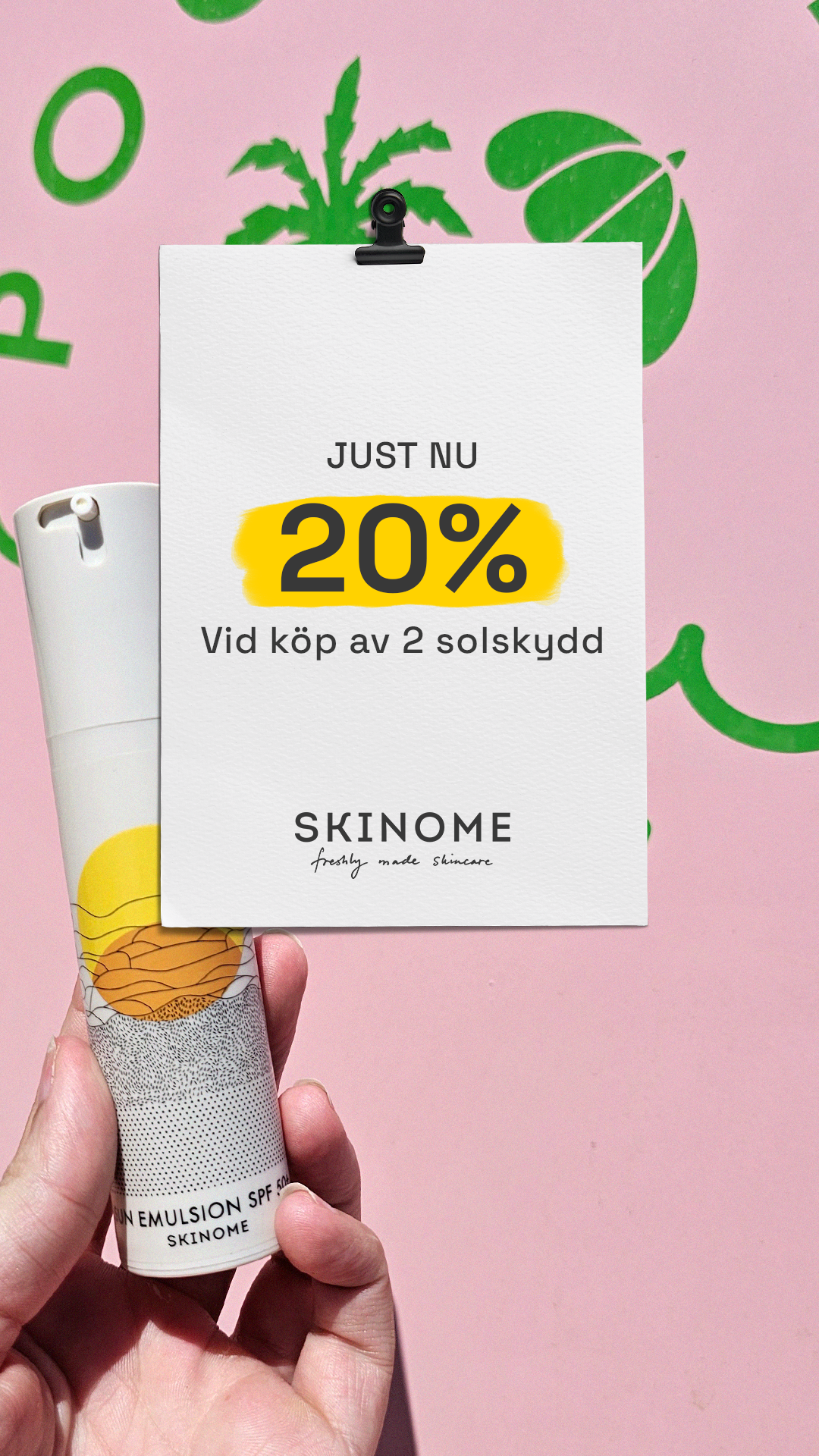 Skinome Facebook ad
