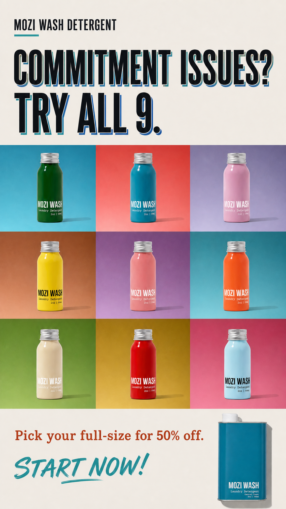 Mozi Wash Facebook ad
