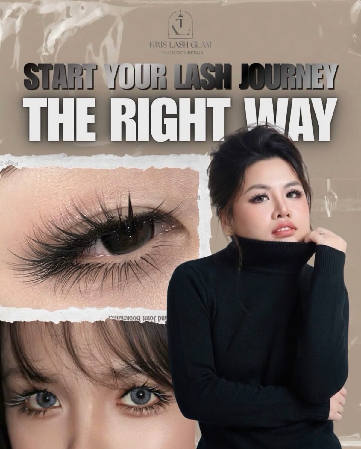 Kris Lash Glam- Lash design in Berlin  Facebook ad