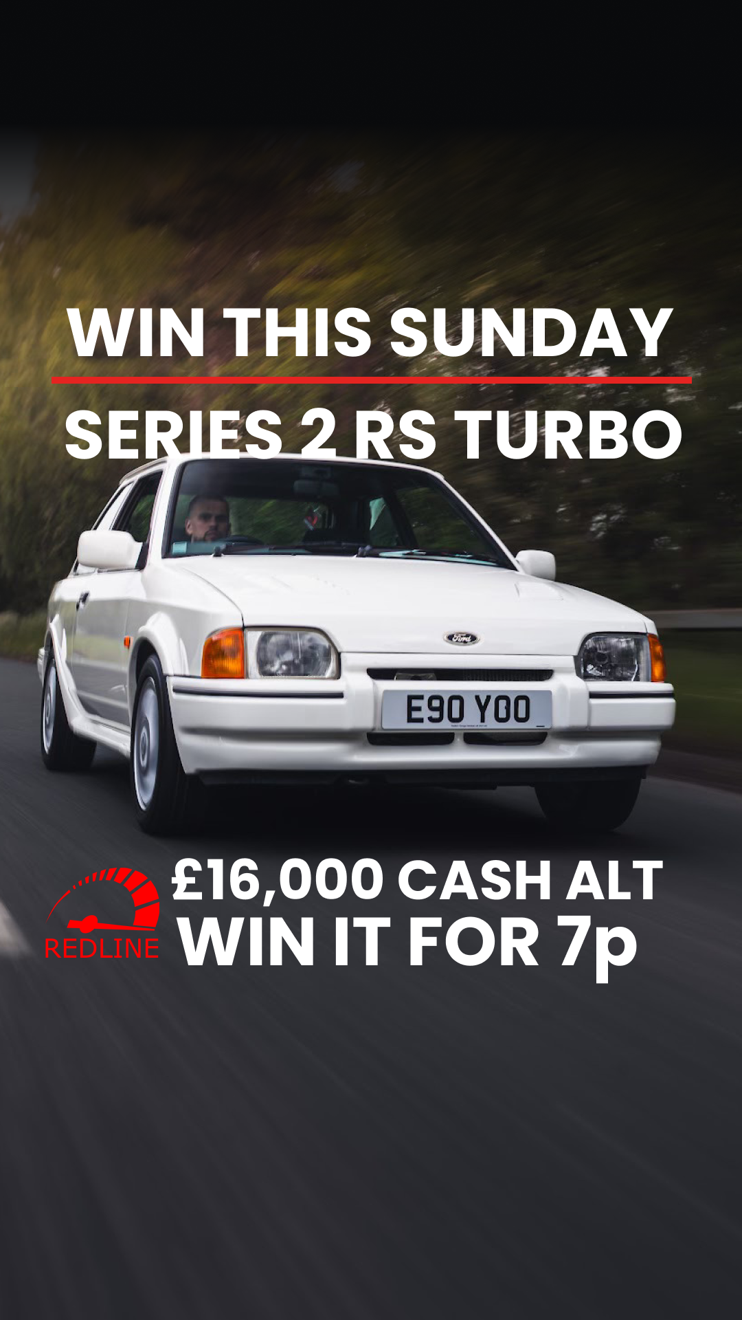 Redline Competitions Facebook ad