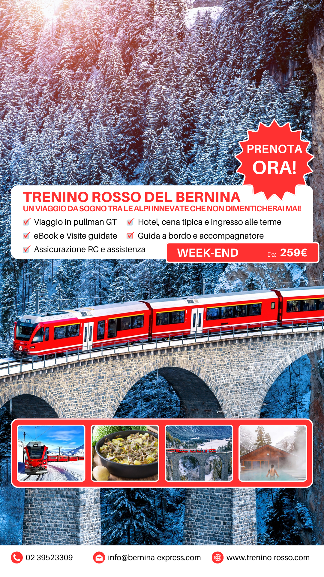 Trenino Rosso del Bernina Facebook ad