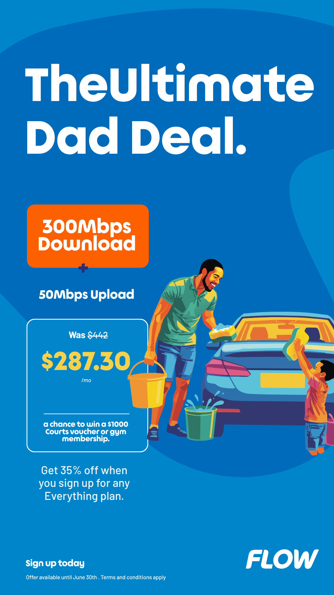 Flow Facebook ad from May 29, 2026