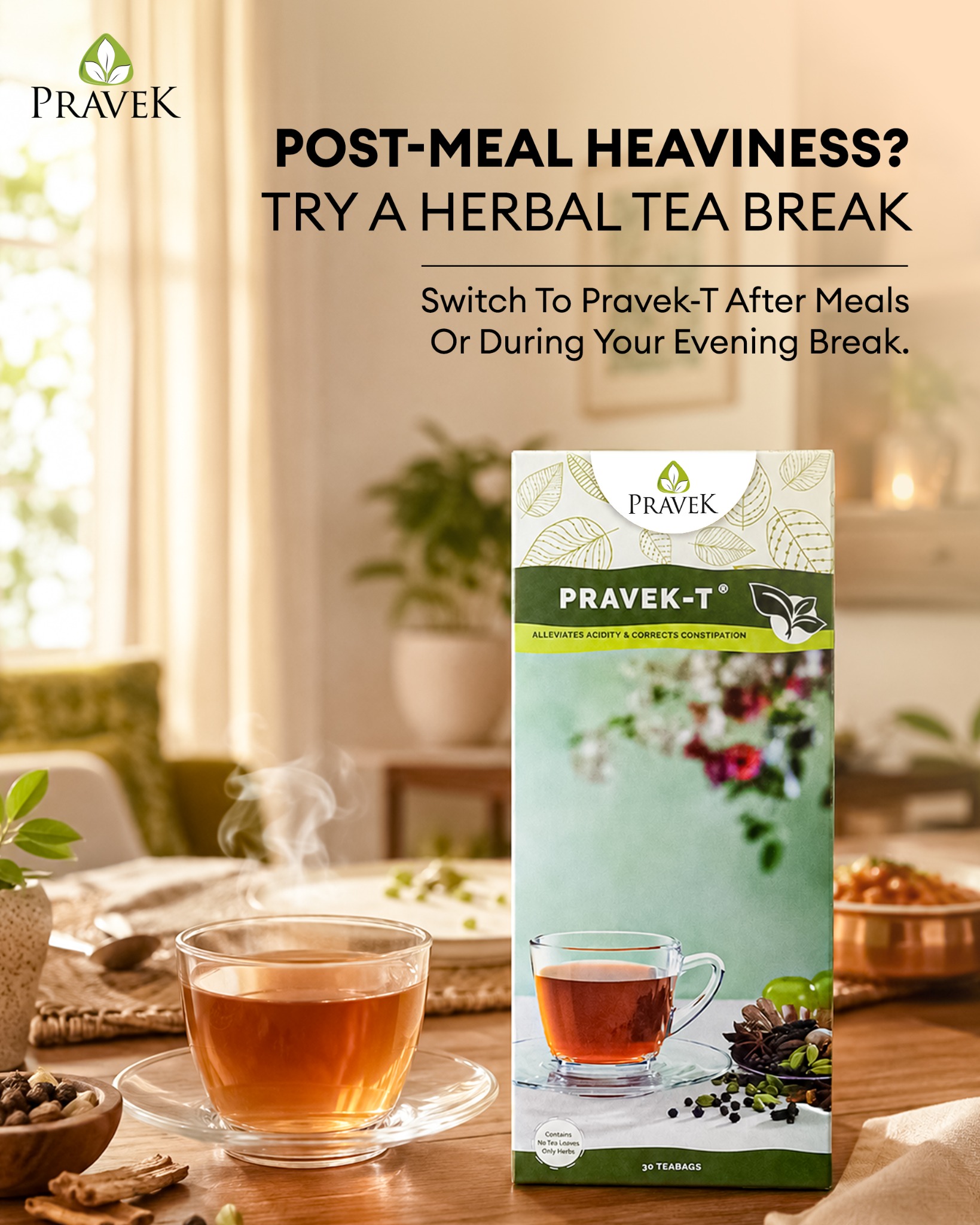 Pravek Facebook ad: Supports Digestive Wellness