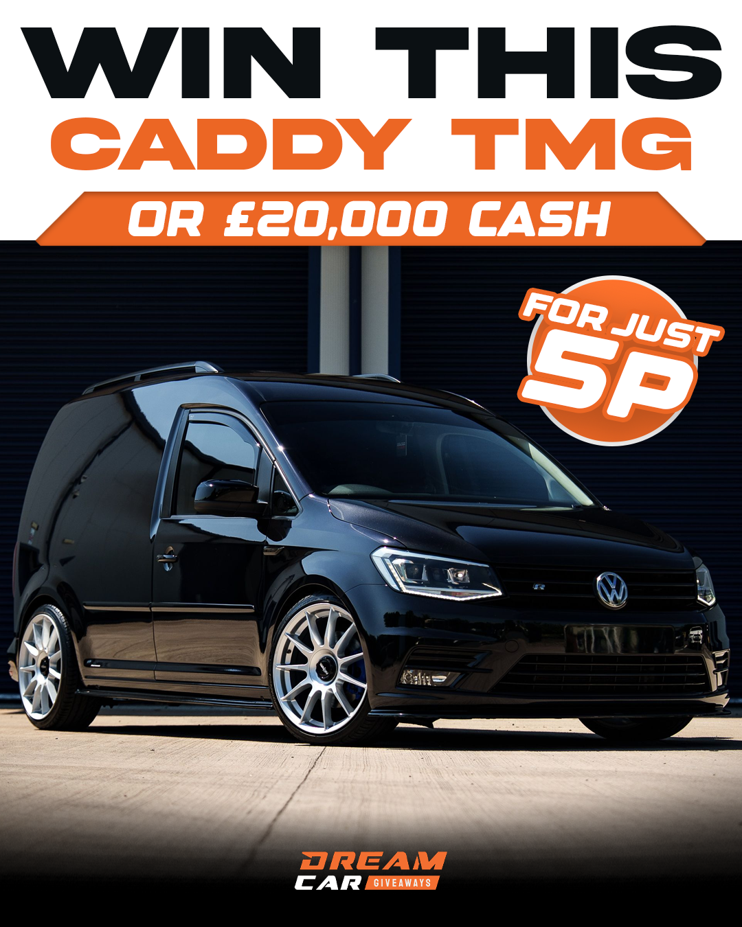 Dream Car Giveaways Facebook ad
