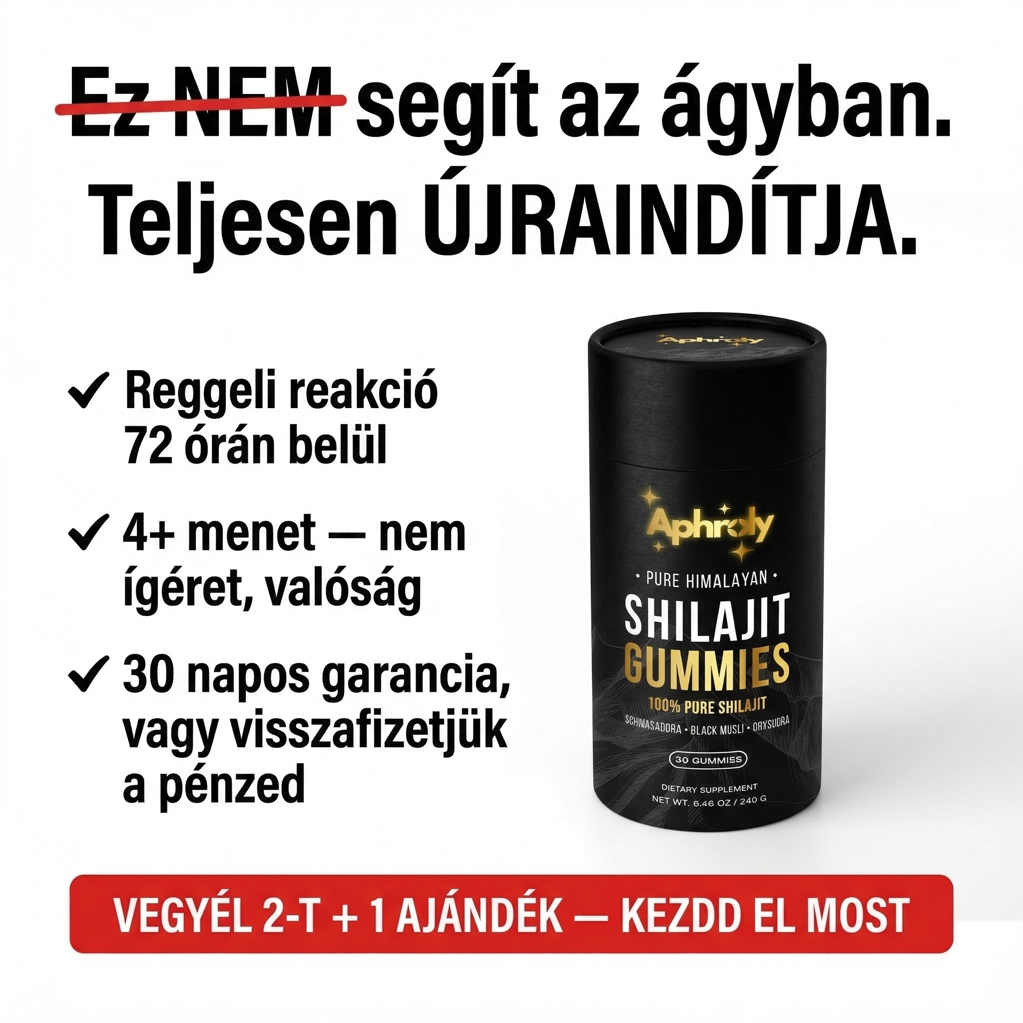 Aphroly Boost Facebook ad: EGY HÓNAP INGYENES