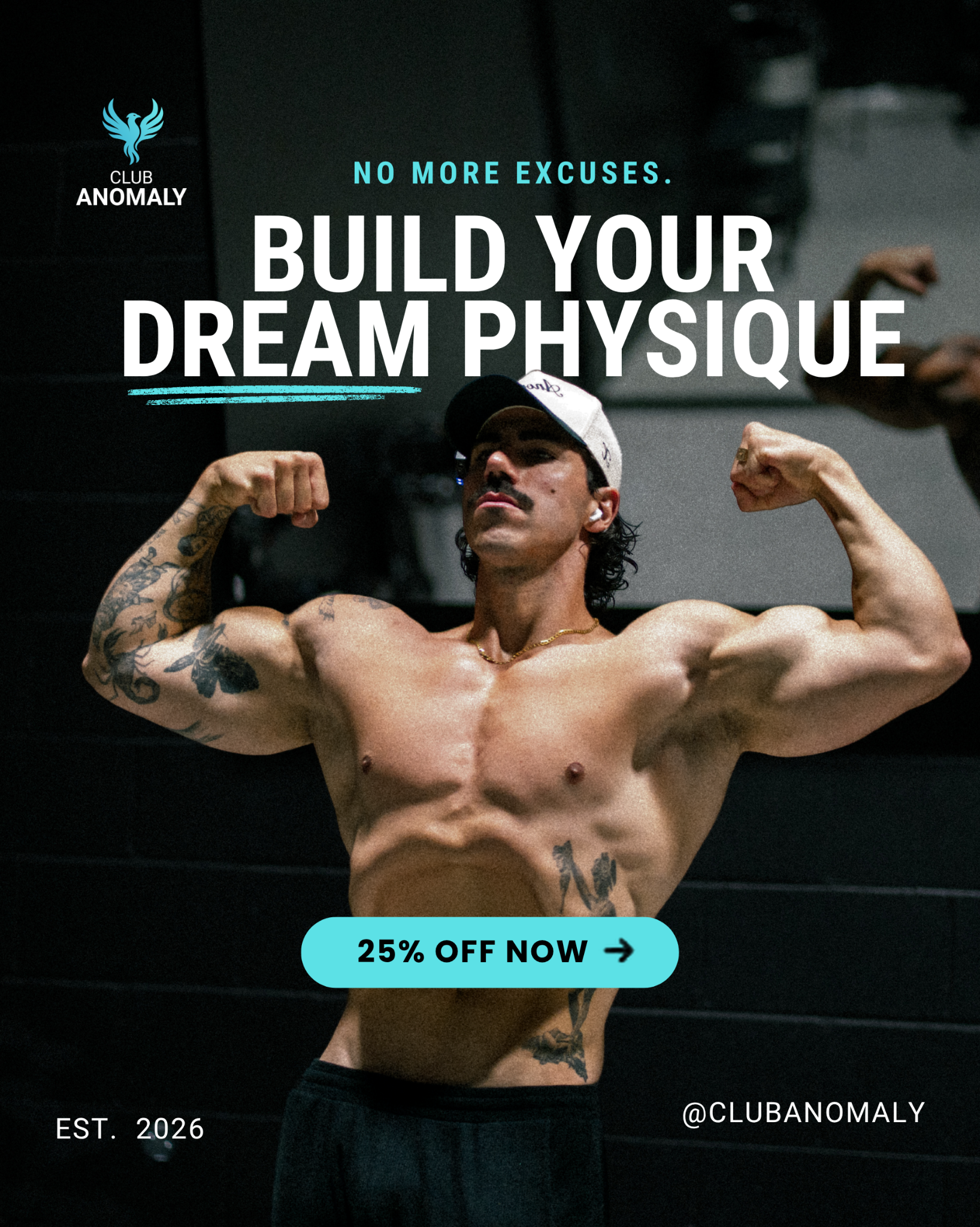 Billy Love Baby Facebook ad: Fitness & Nutrition Programs 25% OFF