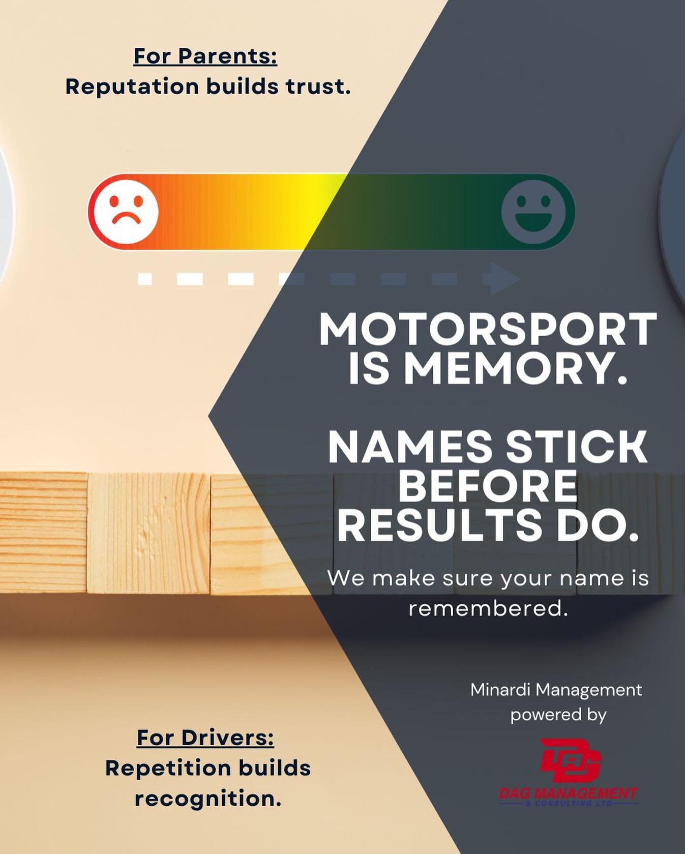 Minardi Management Facebook ad