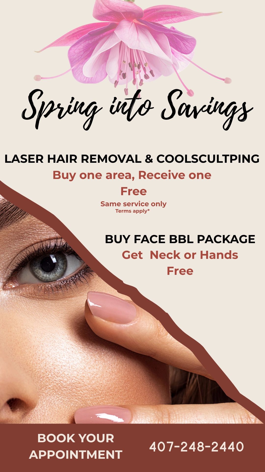 You Just Better Facebook ad: Glow Up & Save Big!