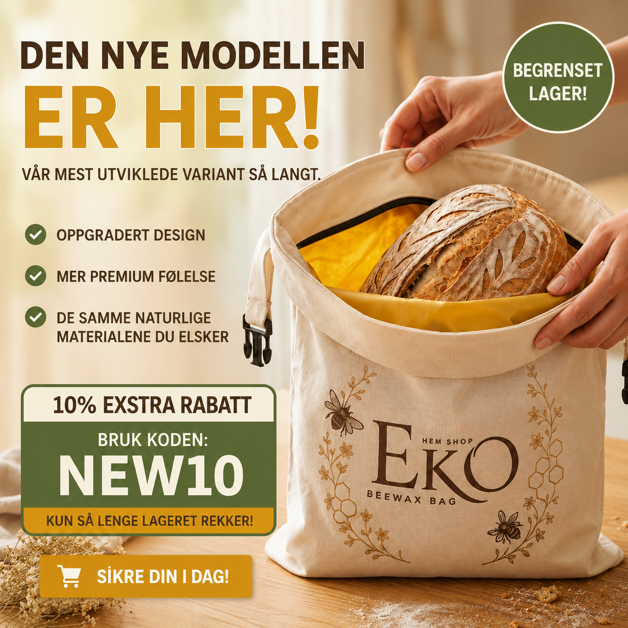 Ekohemshop Facebook ad
