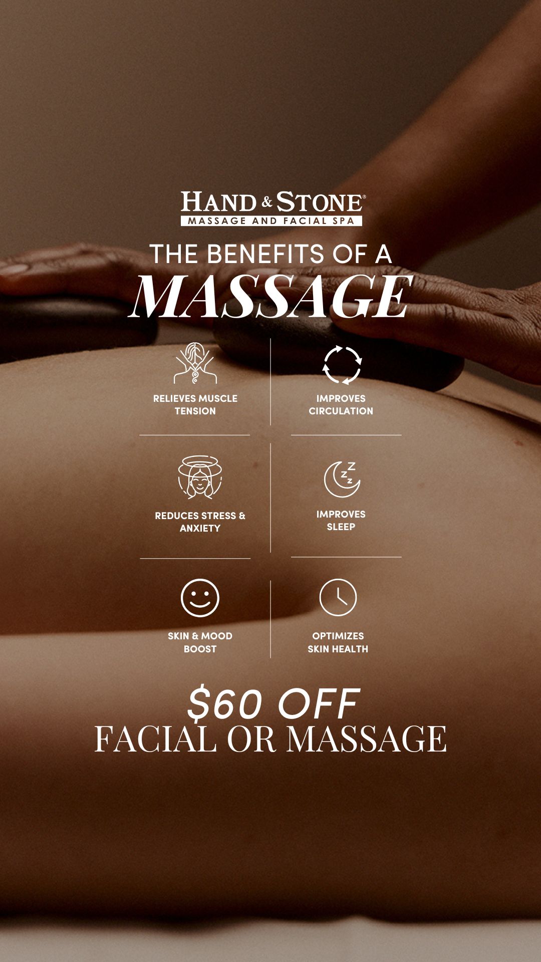 Hand & Stone Massage and Facial Spa - Fort Myers, FL Facebook ad from Dec 23, 2025