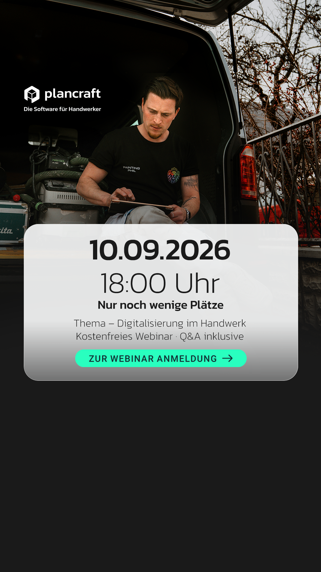 Plancraft - Einfache Handwerkersoftware Facebook ad
