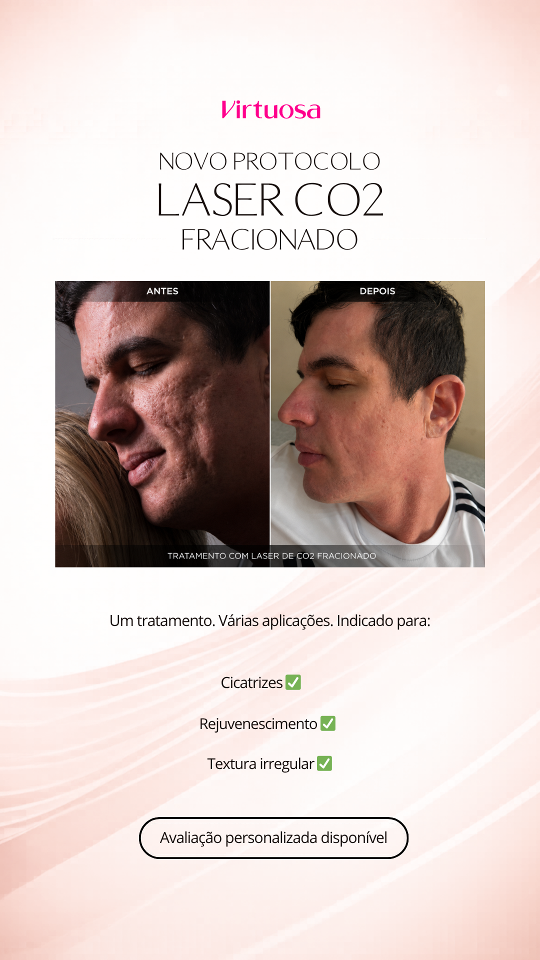 Clínica Virtuosa - Araraquara Facebook ad from Jun 5, 2026