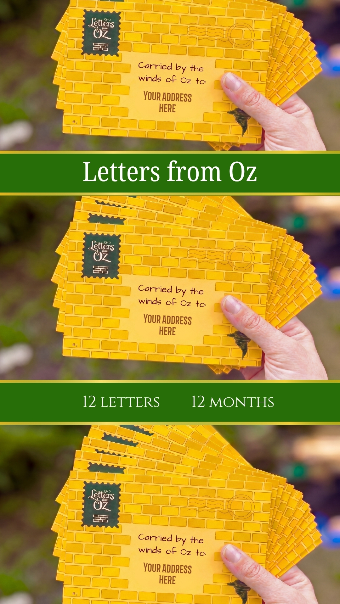 Letters from Oz Facebook ad: You've got mail from Oz!