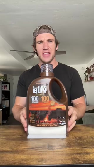 Clean Guy Facebook ad: Laundry that makes you smell like a man