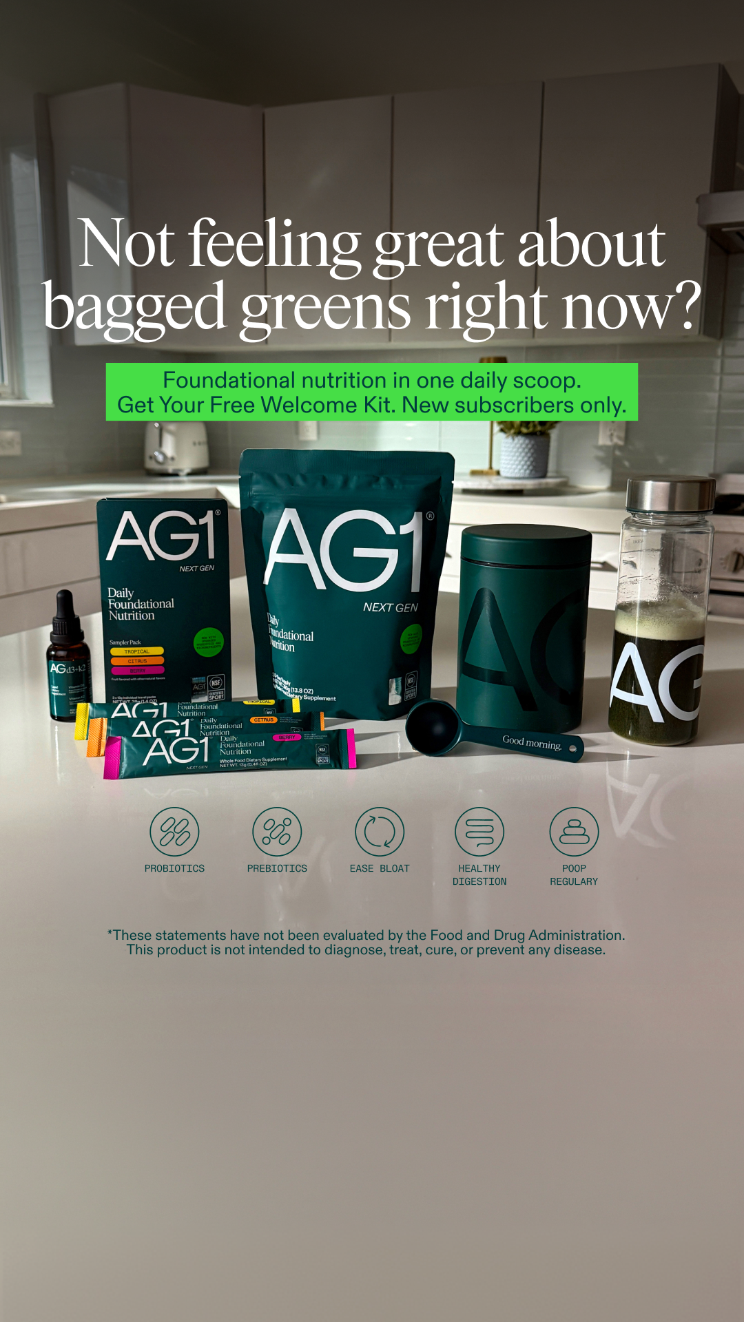 AG1 by Athletic Greens Facebook ad