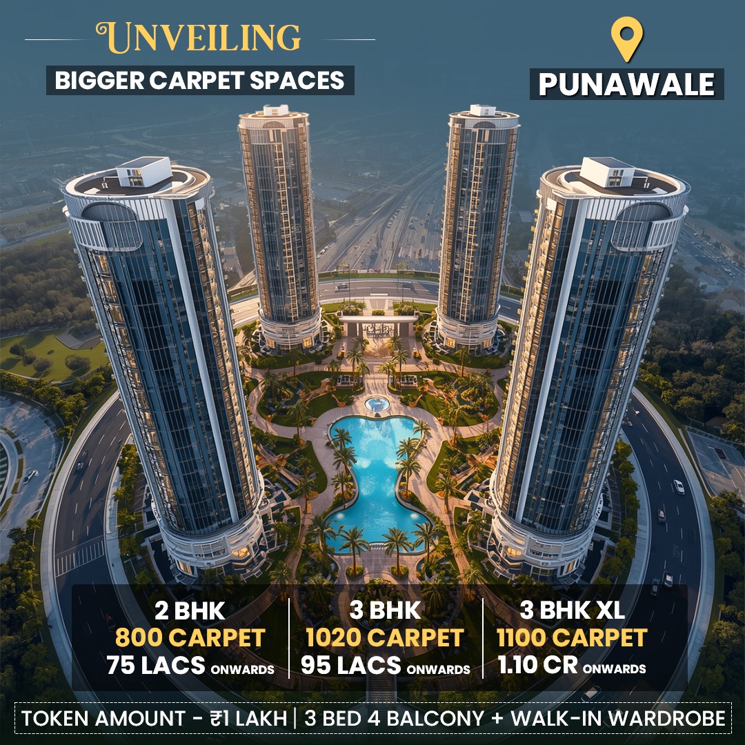 Lavish Living pune Facebook ad: Token Amount - ₹ 1 Lakh