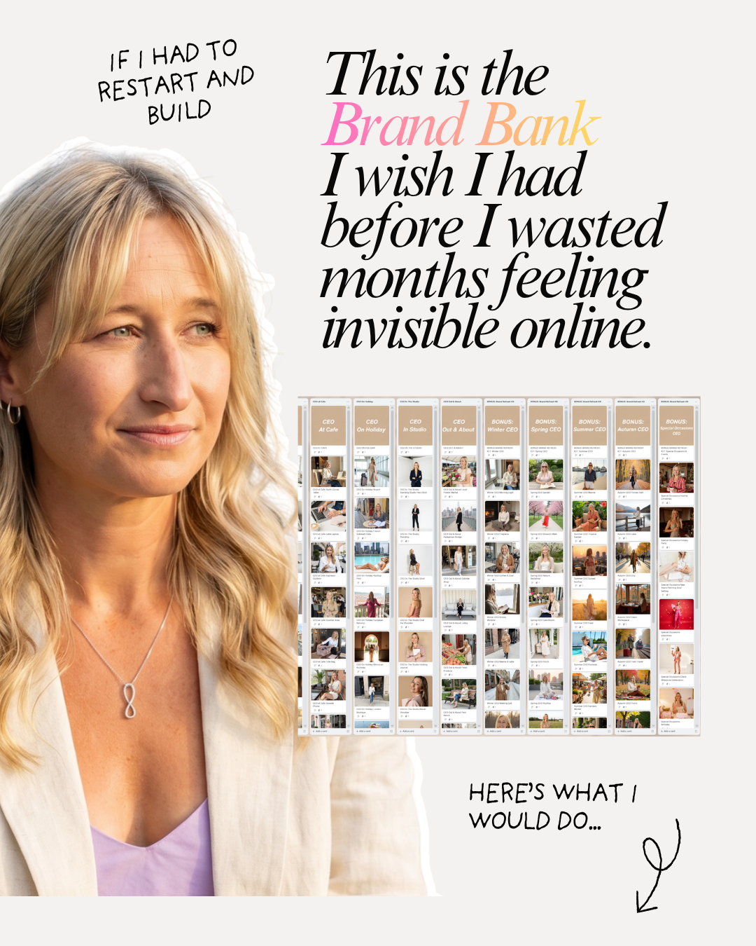 Brigette Coles Facebook ad
