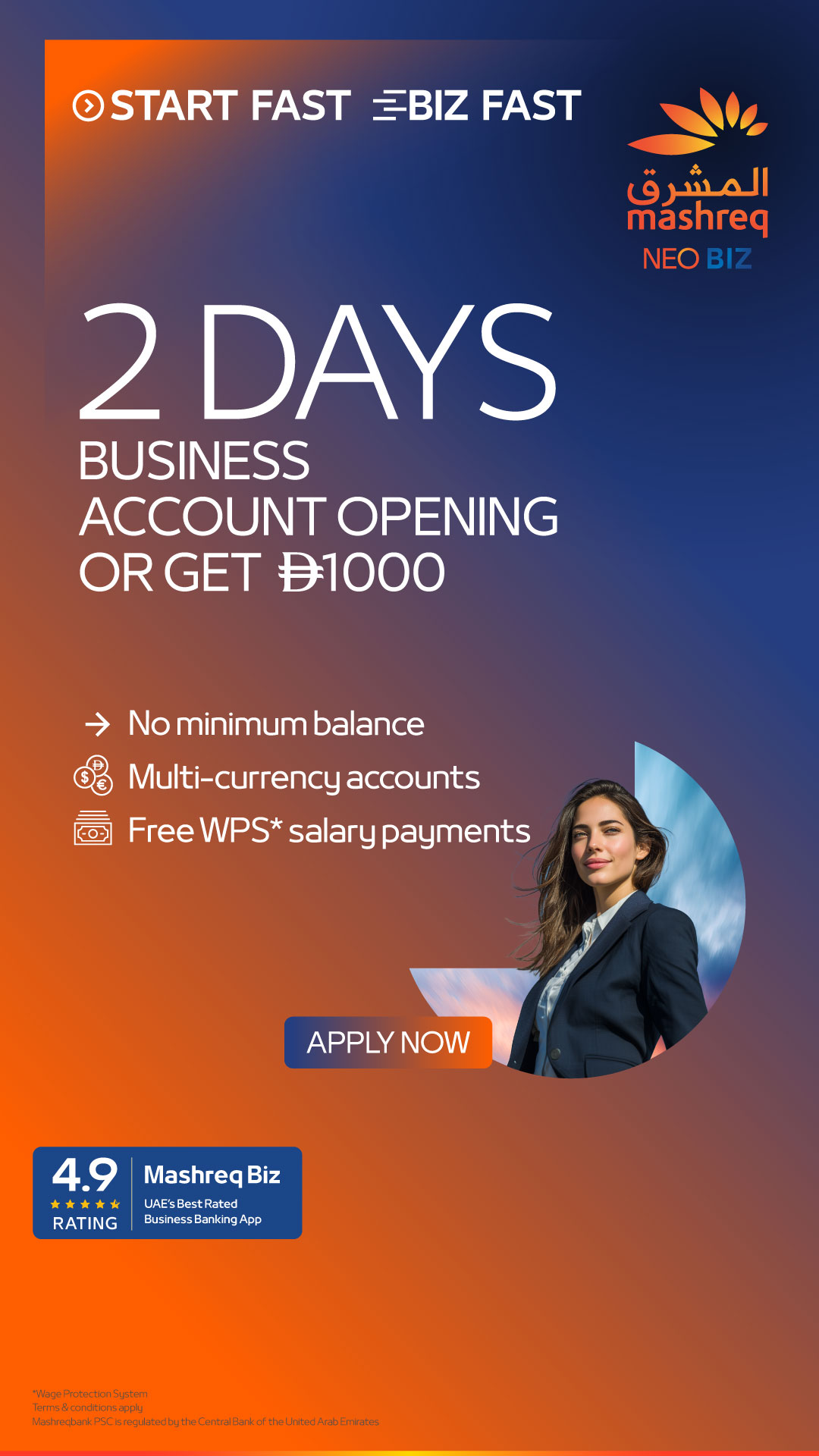 Mashreq Facebook ad