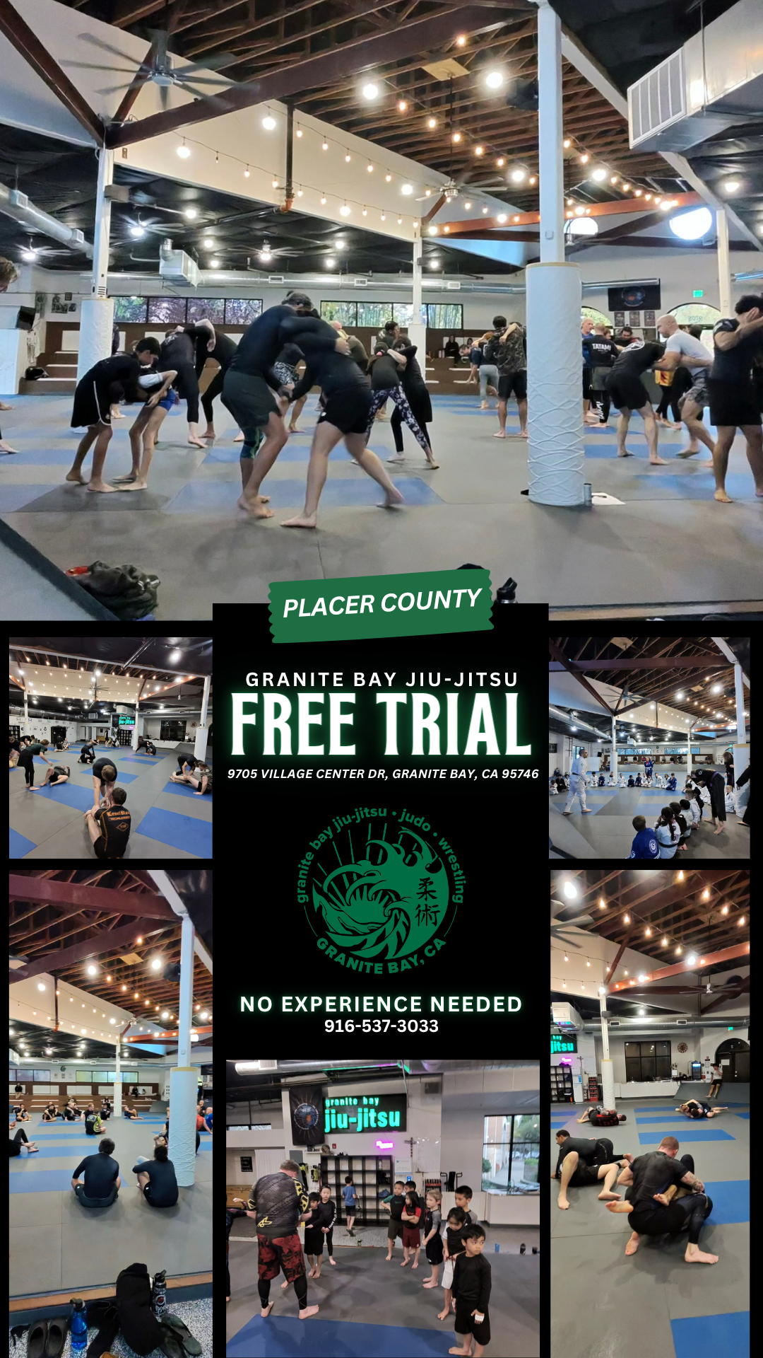 Granite Bay Jiu-Jitsu Academy Facebook ad