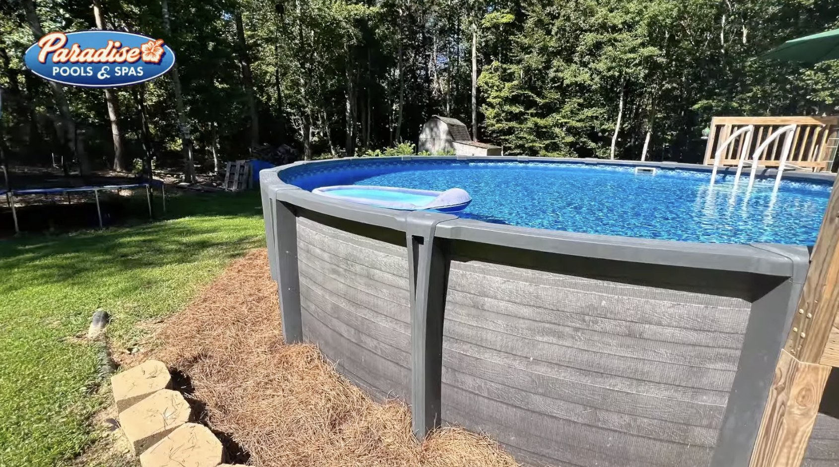 Paradise Pools, Spas & More Facebook ad: It's nearly Pool Season!
