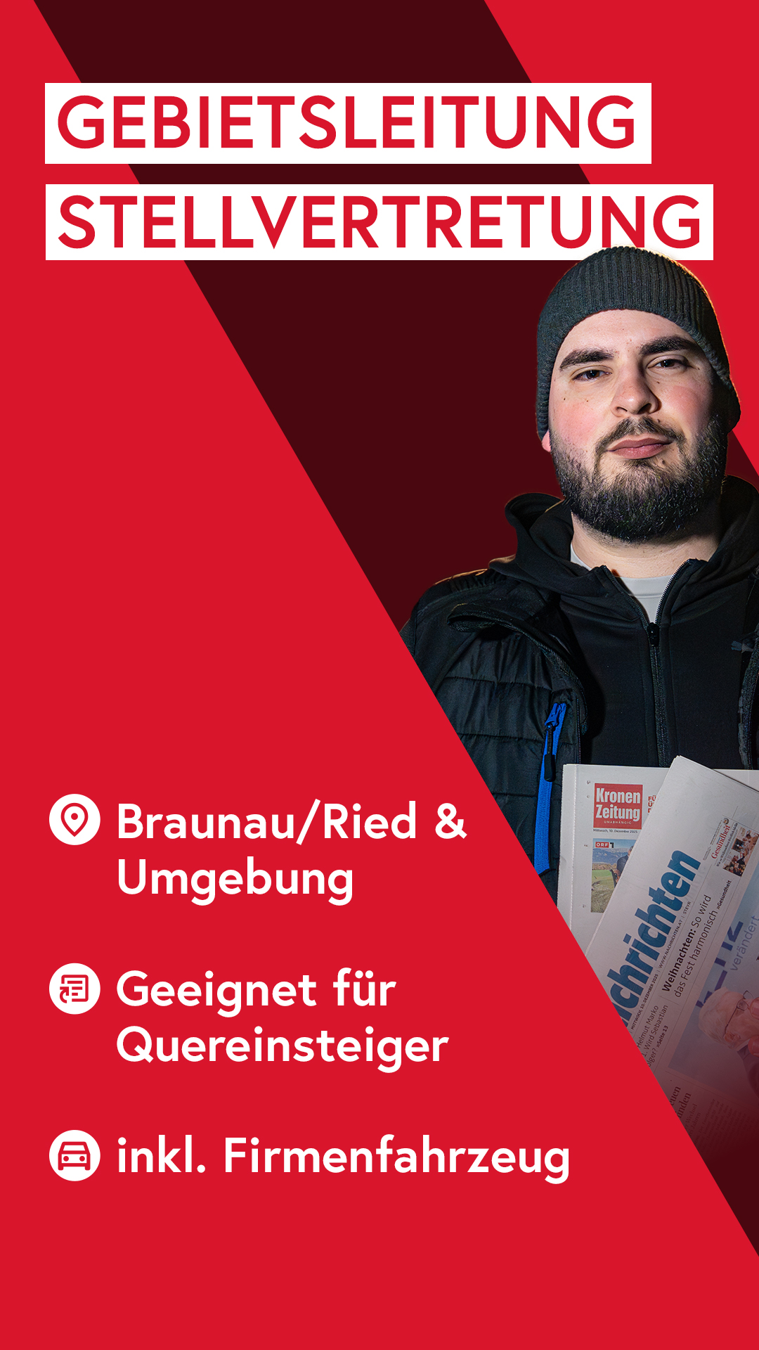 OÖ Medienlogistik GmbH Facebook ad from Jun 16, 2026