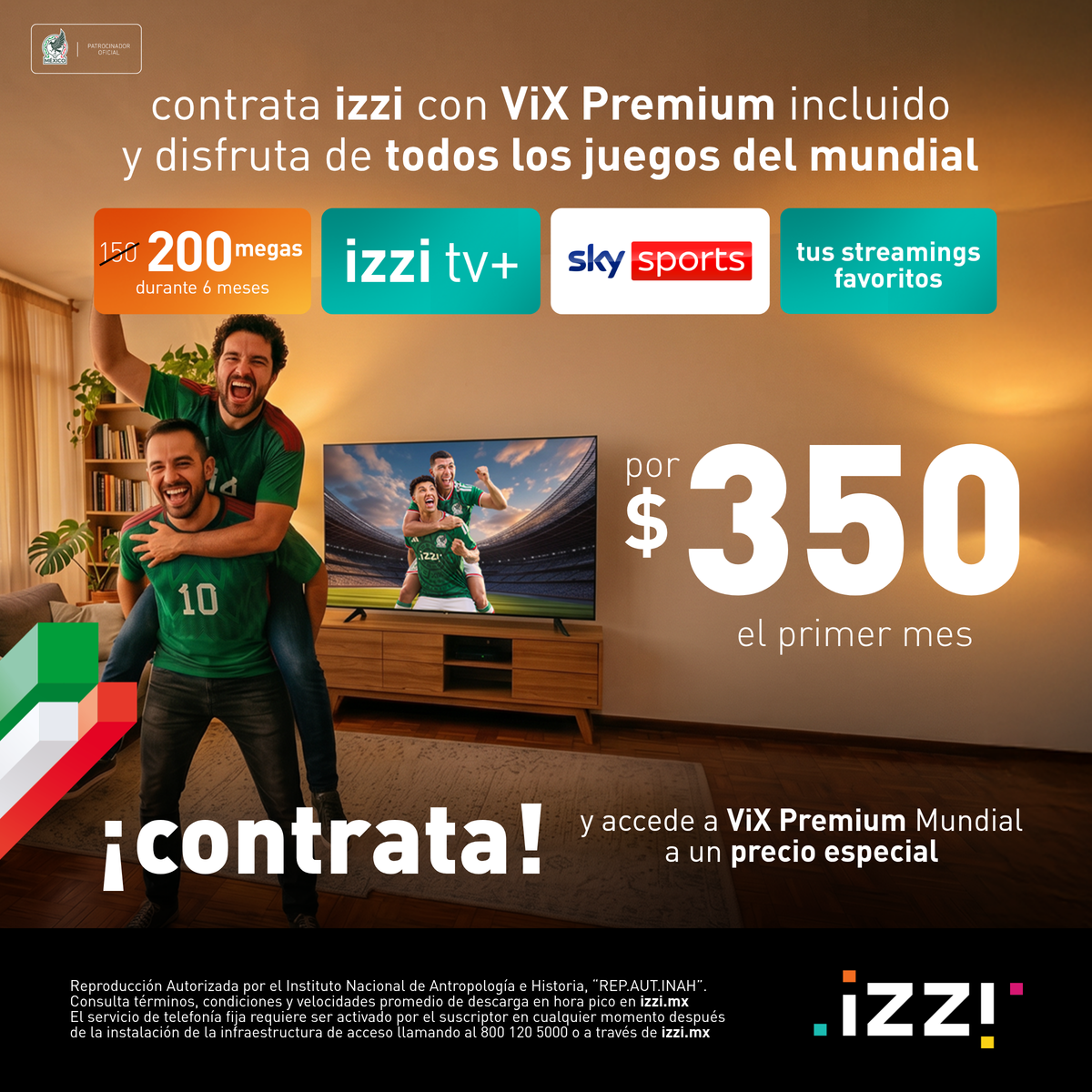 izzi telecom Facebook ad