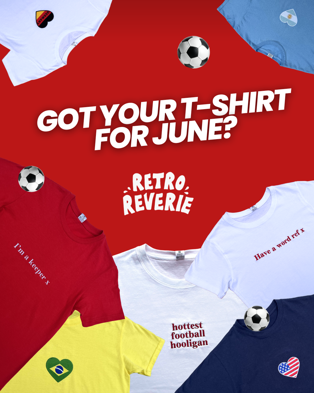 Retro Reverie Facebook ad: Football season’s finally here Grab your tee before…