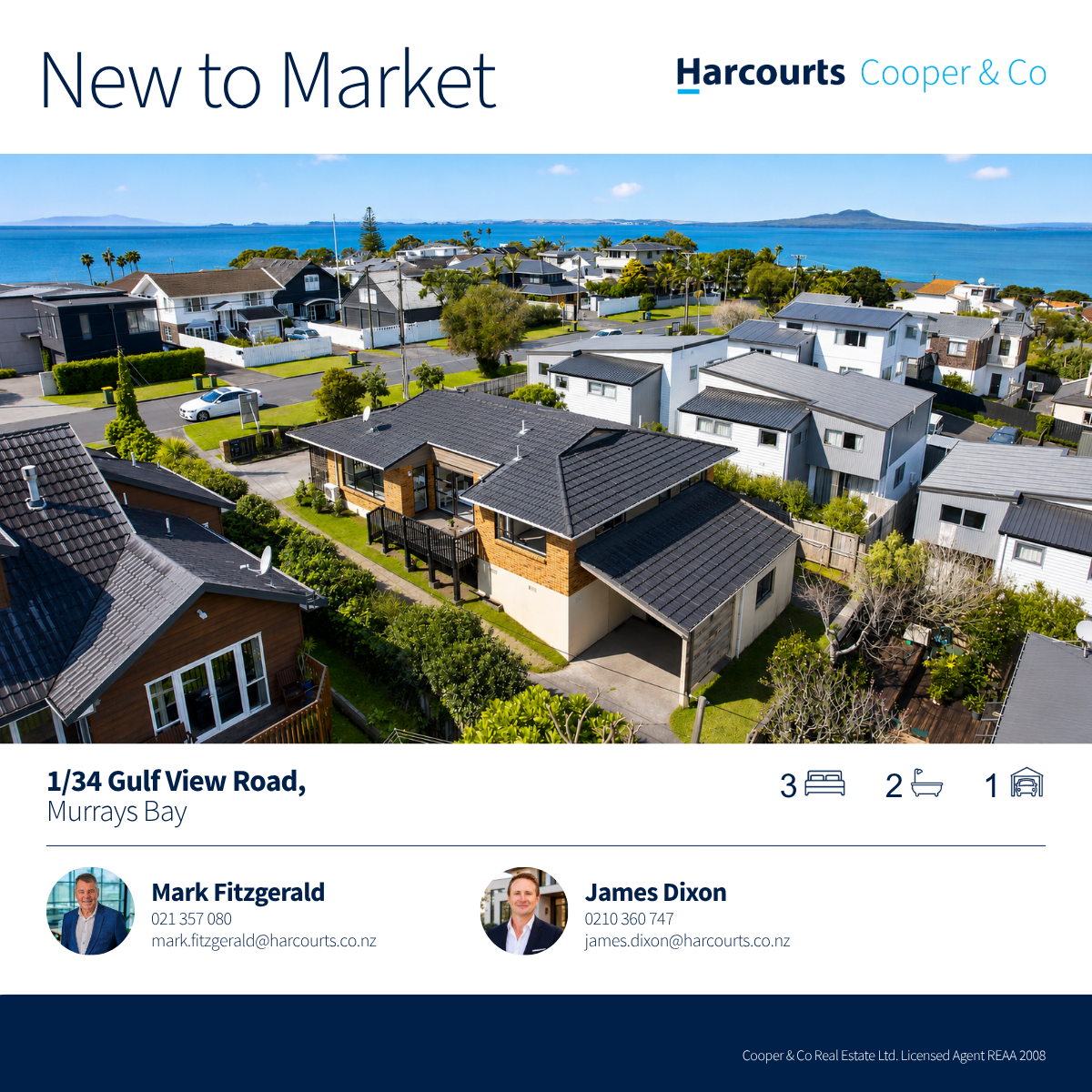 Harcourts Cooper & Co Real Estate Facebook ad