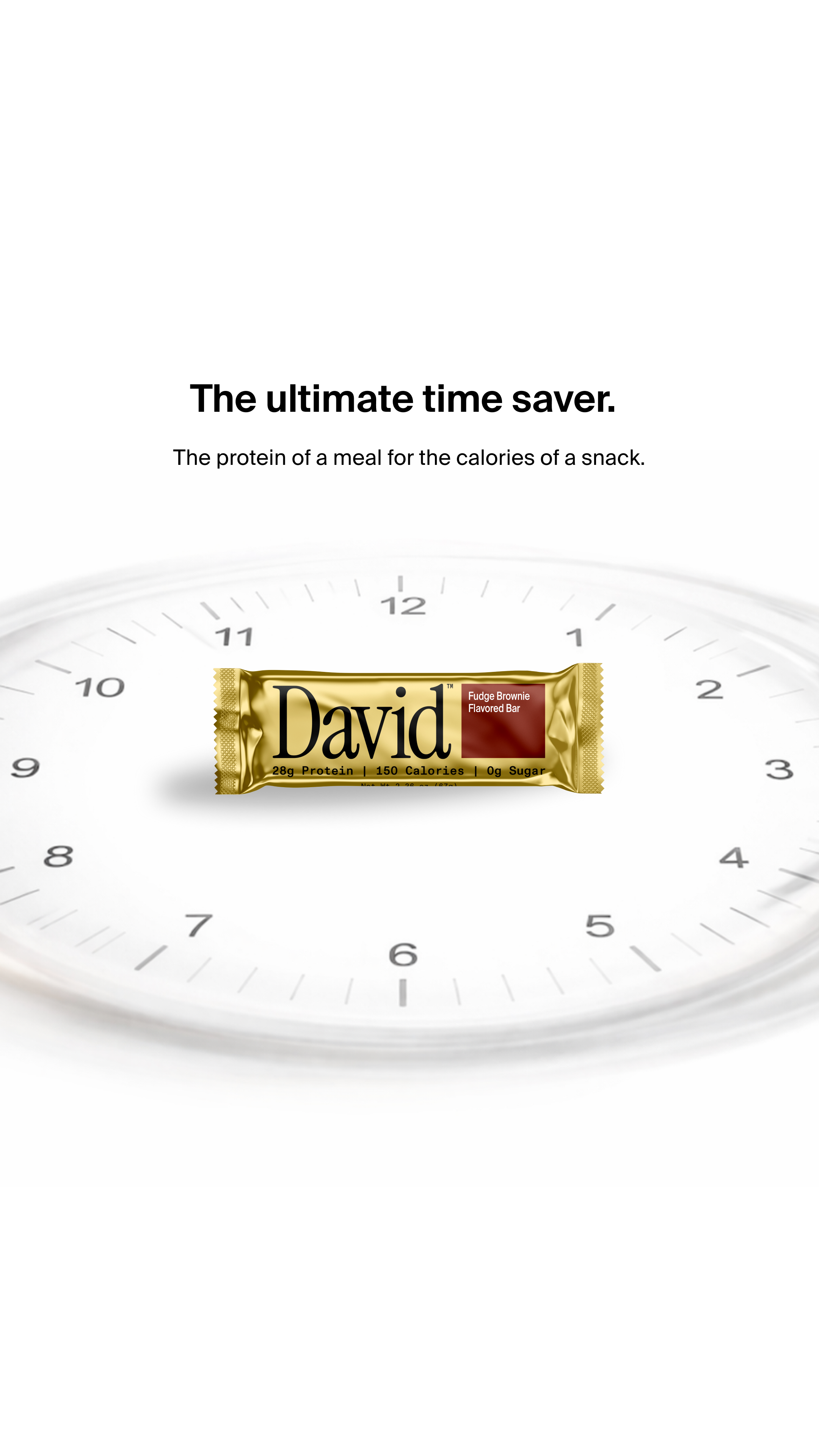 David Protein Facebook ad
