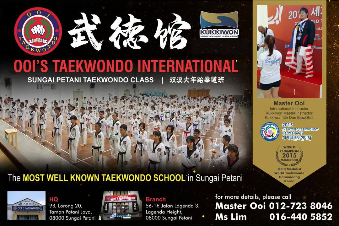 Ooi's Taekwondo Do Jang Malaysia Division Facebook ad: New Enrollment for 2025 is NOW OPEN!