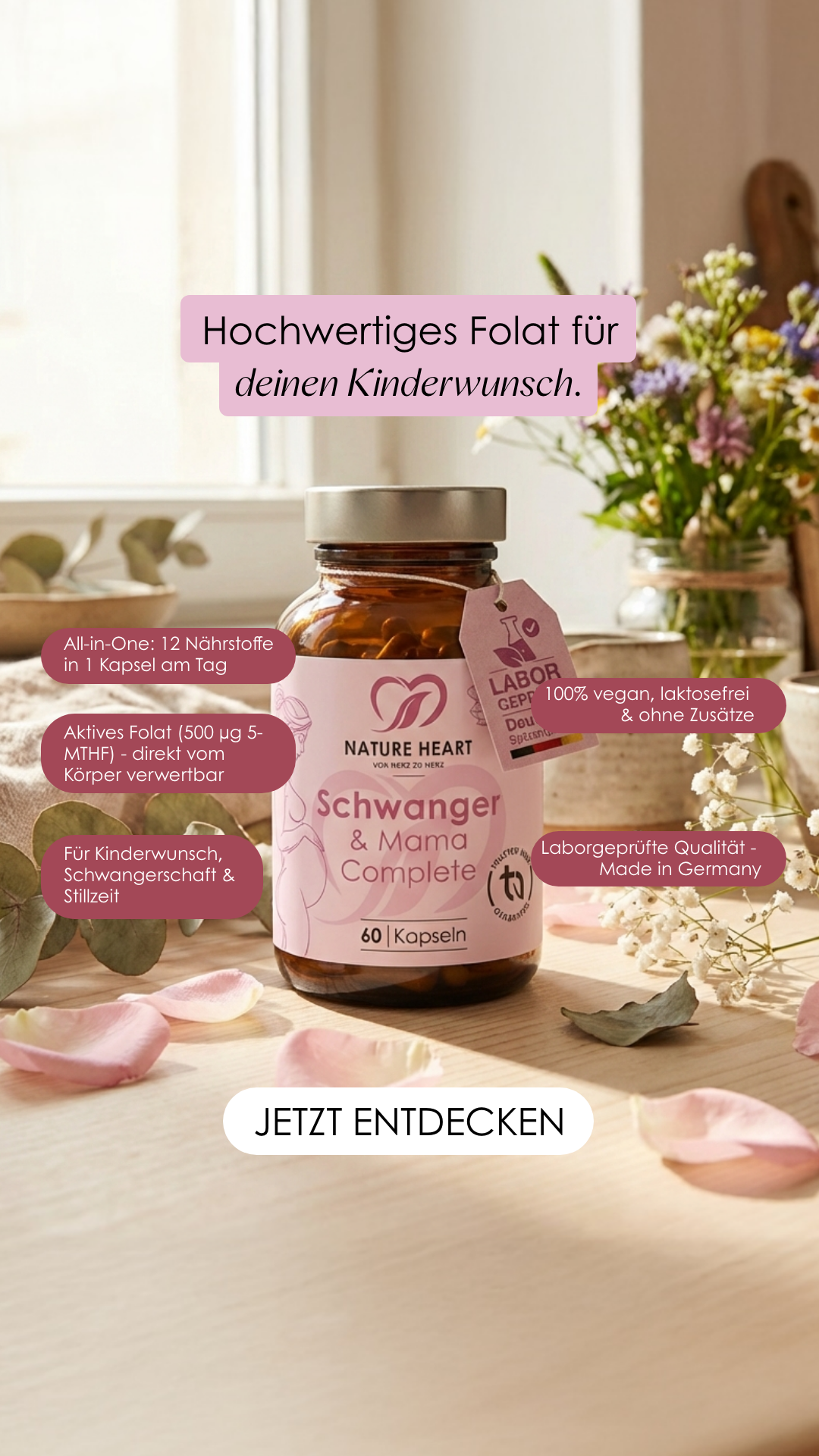 Nature Heart Facebook ad