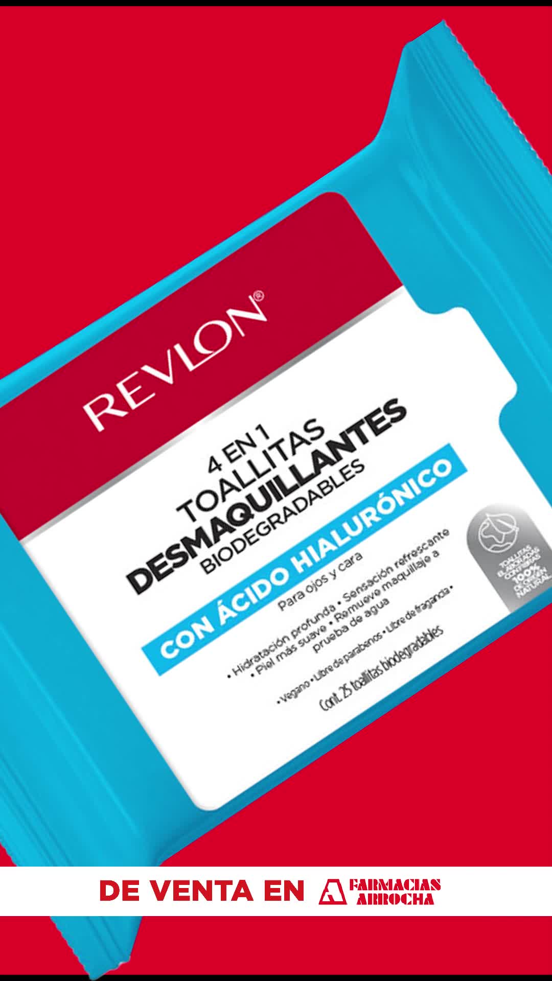 Revlon Cuidado Personal Facebook ad: Limpieza y suavidad en un solo gesto con…