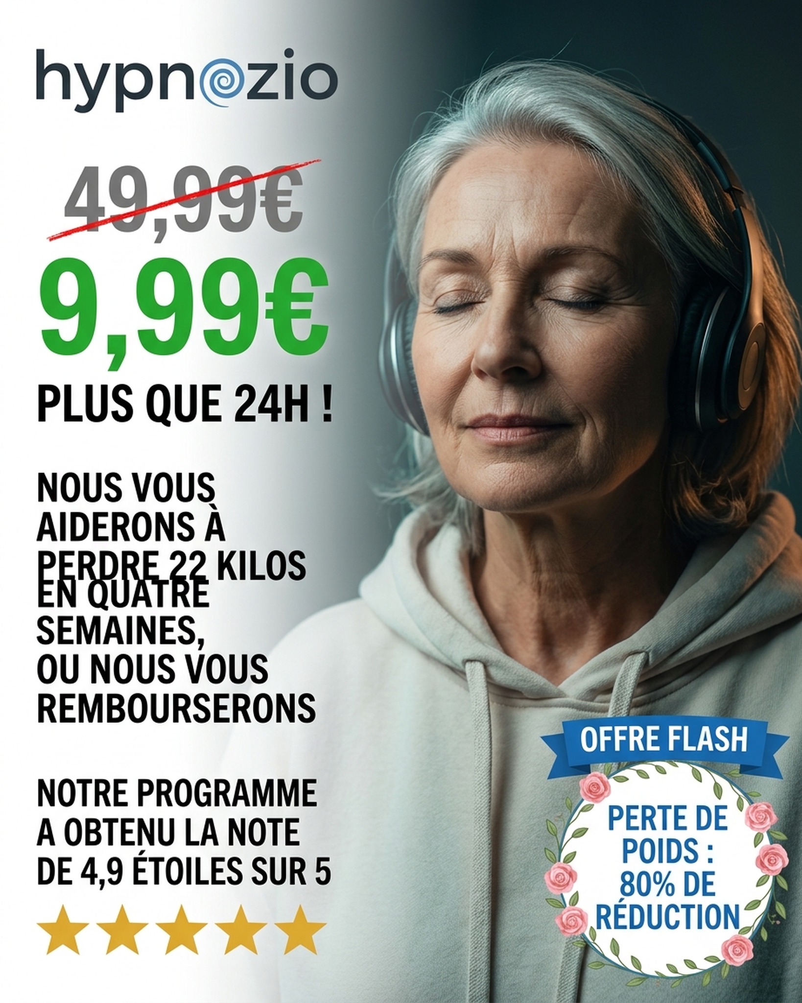 Hypnozio: power of hypnotherapy Facebook ad
