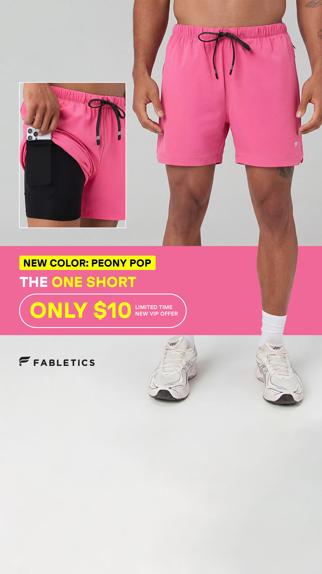 Fabletics Men Facebook ad