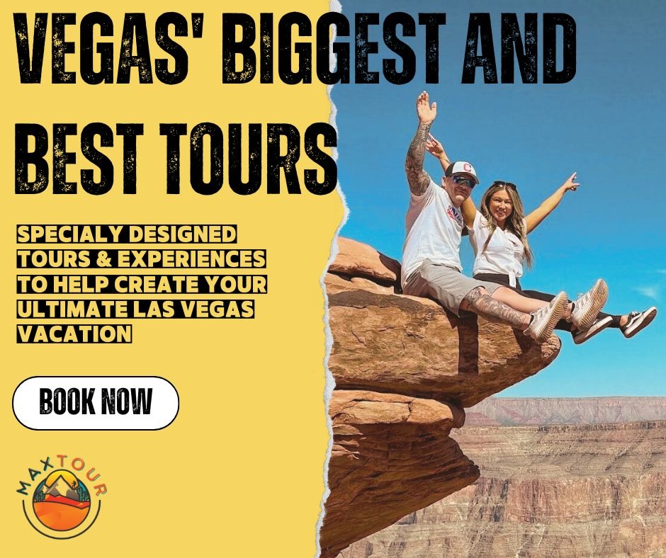 MaxTour: Unforgettable Small Group Tours From Las Vegas Facebook ad: We Pick You Up At Your Las Vegas Hotel