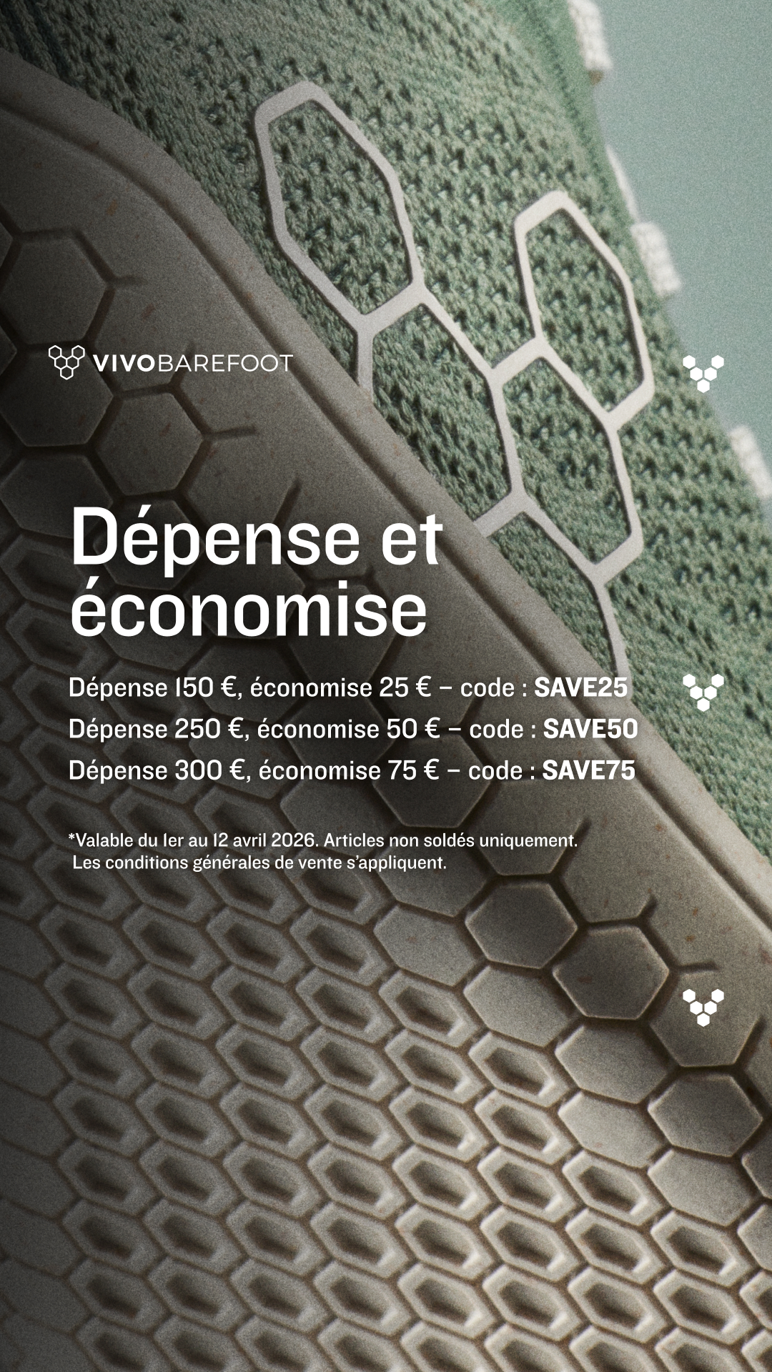 Vivobarefoot Facebook ad